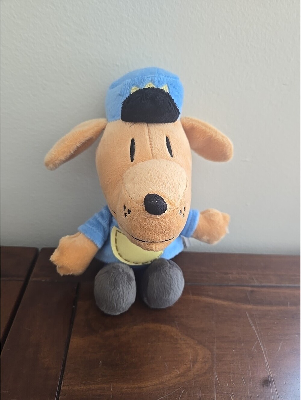 Dog Man Plush DreamWorks 9" Soft Stuffed Bean Bag Stuffed Animal JAKKS Pacific